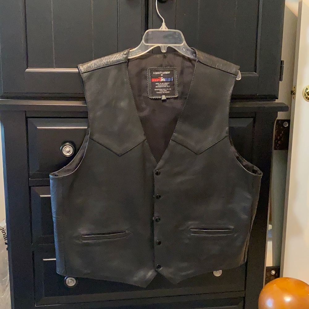 Mossi Vintage Leather Vest